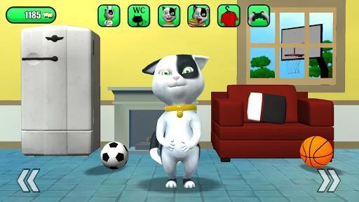 Изображение игры: Talking Baby Cat Max Pet Games