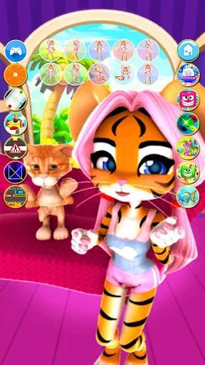 Изображение игры: Cat: Talking Cat Virtual Pet