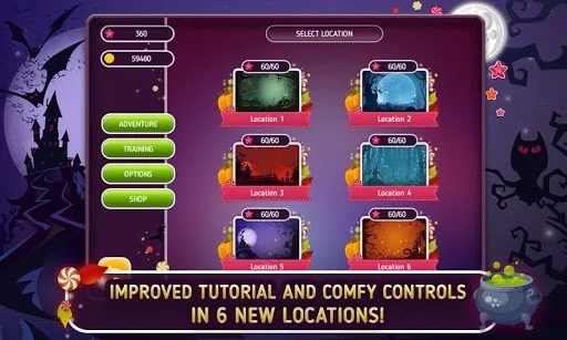 Изображение игры: Halloween Riddles Free
