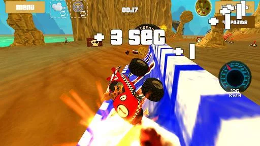 Изображение игры: Cat Race Car Extreme Driving