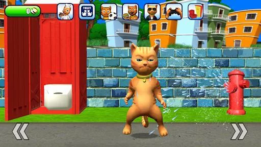 Изображение игры: Talking Cat Leo: Virtual Pet