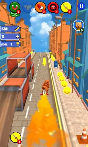 Изображение игры: Cat Run Leo 2
