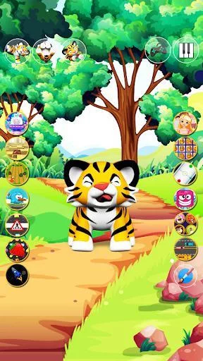 Изображение игры: Talking Tiger Big Cat