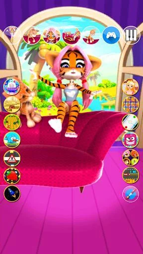 Изображение игры: Cat: Talking Cat Virtual Pet