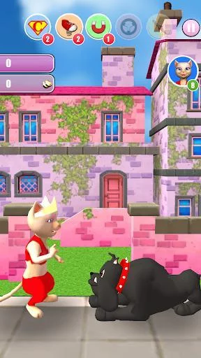 Изображение игры: Princess Cat Lea Run