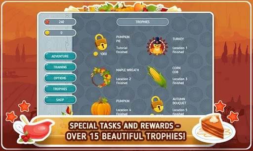 Изображение игры: Turkey Day Griddlers Free