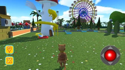 Изображение игры: Cat Theme & Amusement Park Fun