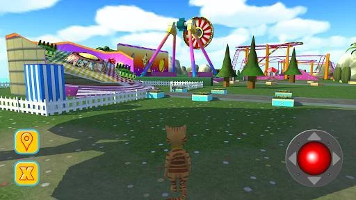 Изображение игры: Cat Theme & Amusement Park Fun