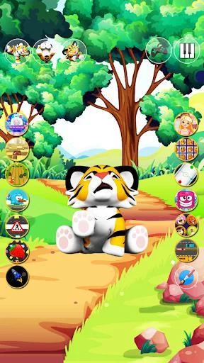 Изображение игры: Talking Tiger Big Cat