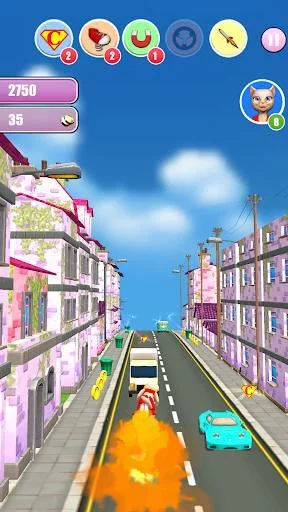 Изображение игры: Princess Cat Lea Run