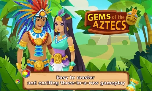 Изображение игры: Gems of the Aztecs Free
