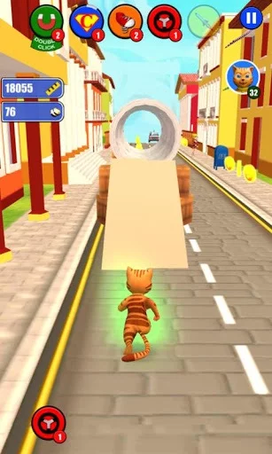 Изображение игры: Cat Run Leo 2