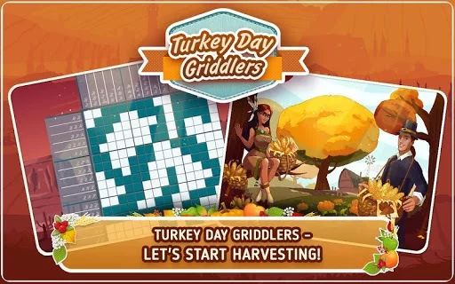 Изображение игры: Turkey Day Griddlers Free