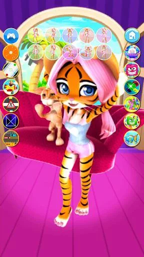 Изображение игры: Cat: Talking Cat Virtual Pet