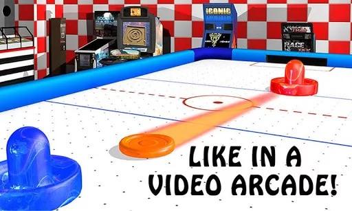 Изображение игры: Air Hockey - Ice to Glow Age