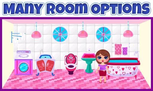 Изображение игры: My Own Family Doll House Game