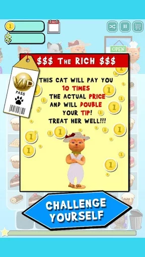 Изображение игры: Cat Leo's Bakery Kitchen Game
