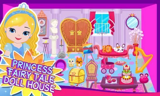 Изображение игры: Fairy Tale Princess Dollhouse
