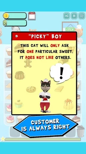 Изображение игры: Cat Leo's Bakery Kitchen Game