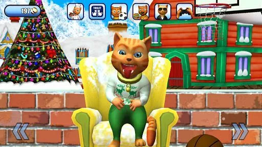 Изображение игры: Talking Cat Leo Frozen Ice Fun