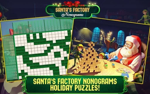 Изображение игры: Santa's Factory Nonograms HD