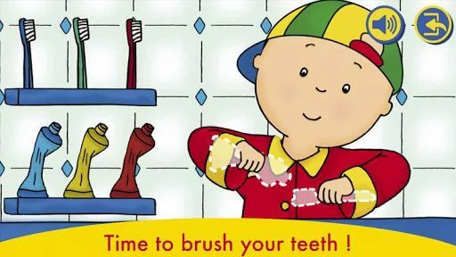 Изображение игры: A Day with Caillou