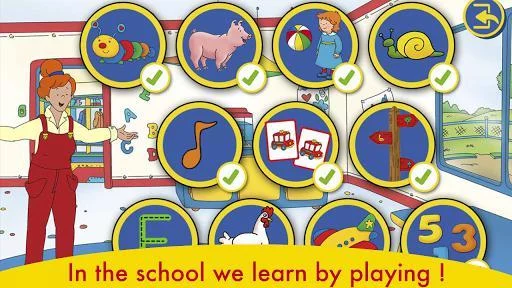 Изображение игры: A Day with Caillou