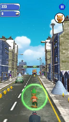Изображение игры: Leo Cat Ice Run - Frozen City