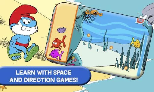 Изображение игры: Smurfs and the four seasons
