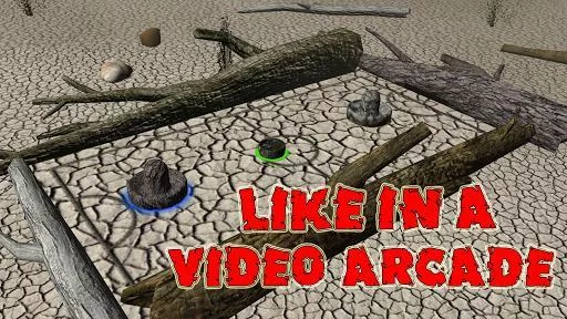Изображение игры: Air Hockey - War of Elements