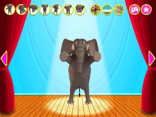 Изображение игры: Talking Elephant King Red