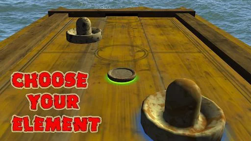 Изображение игры: Air Hockey - War of Elements