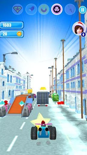 Изображение игры: Santa Girl Run Xmas & Advent