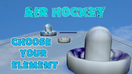 Изображение игры: Air Hockey - War of Elements