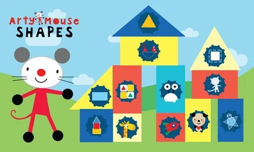 Изображение игры: Arty Mouse Shapes