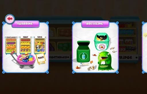 Изображение игры: Supermarket Shopping for Kids