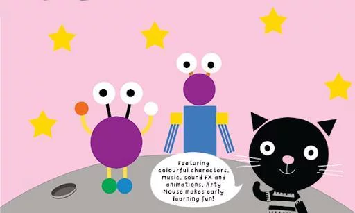 Изображение игры: Arty Mouse Shapes