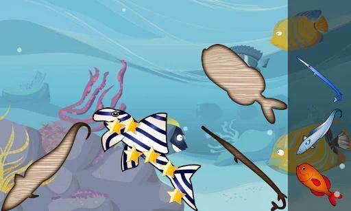 Изображение игры: Puzzle for Toddlers Sea Fishes