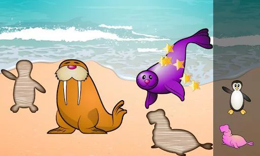 Изображение игры: Puzzle for Toddlers Sea Fishes