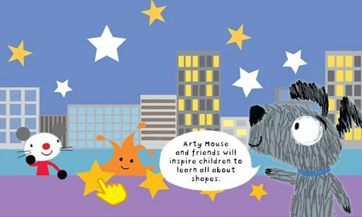 Изображение игры: Arty Mouse Shapes