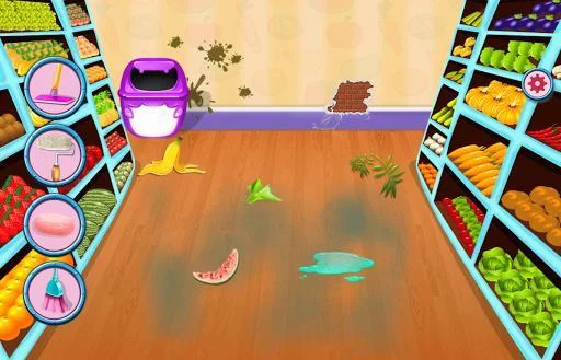 Изображение игры: Supermarket Shopping for Kids