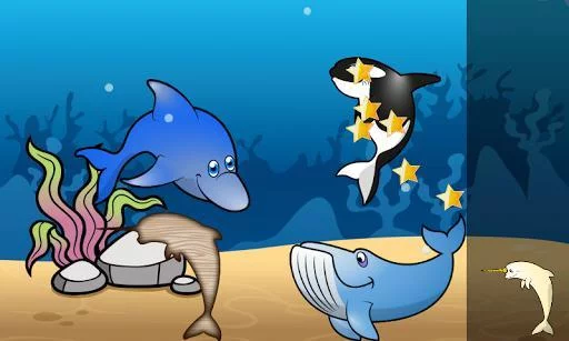 Изображение игры: Puzzle for Toddlers Sea Fishes