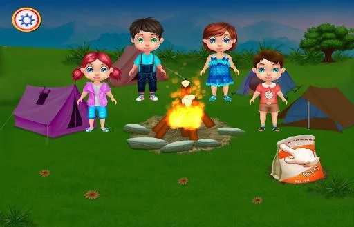 Изображение игры: Camping Vacation Kids Games