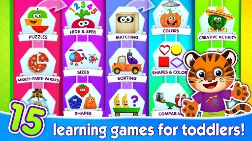 Изображение игры: FUNNY FOOD 2! Educational Games for Kids Toddlers!