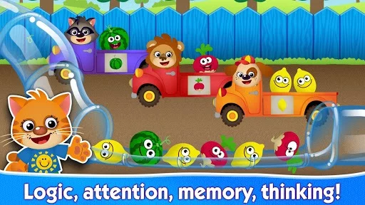 Изображение игры: FUNNY FOOD 2! Educational Games for Kids Toddlers!