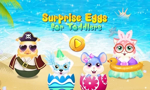 Изображение игры: Surprise Eggs for Toddlers