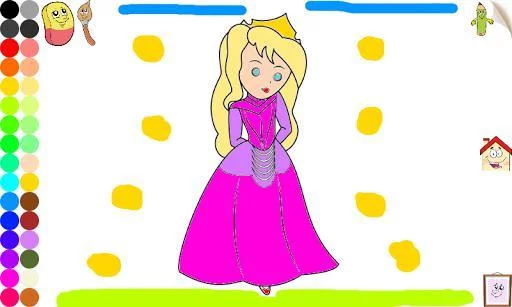 Изображение игры: Princess Coloring Games Girls