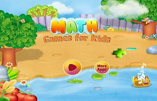 Изображение игры: Math Games For Kids