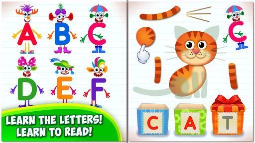 Изображение игры: Super ABC! Learning games for kids! Preschool apps