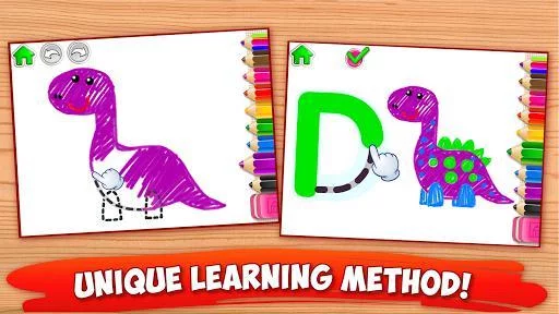 Изображение игры: ABC DRAW! Alphabet games Preschool! Kids DRAWING 2